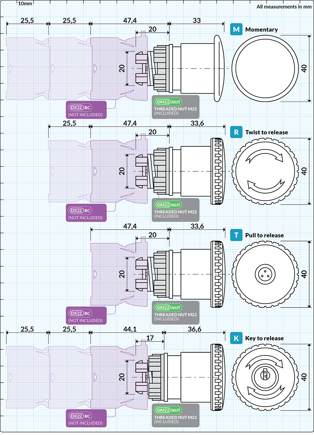 Dimensions