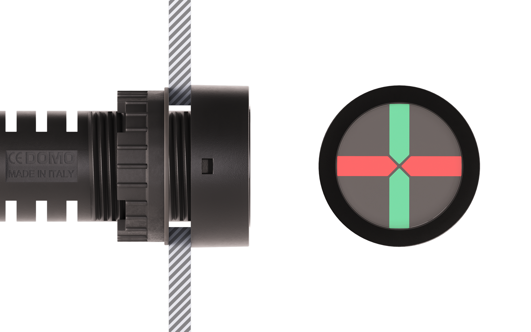 SPORGENTE Testa tonda Display tondo