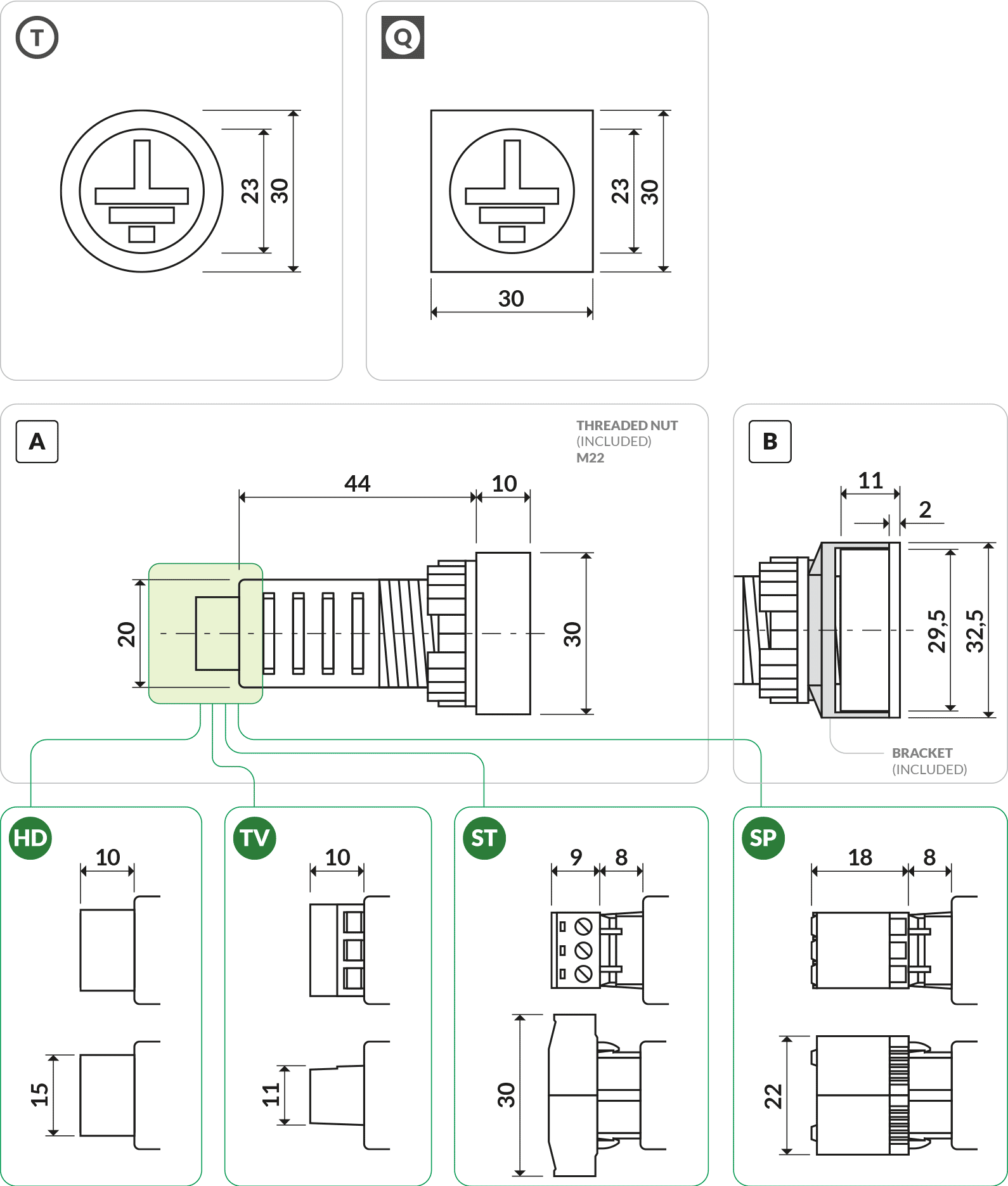 Dimensions