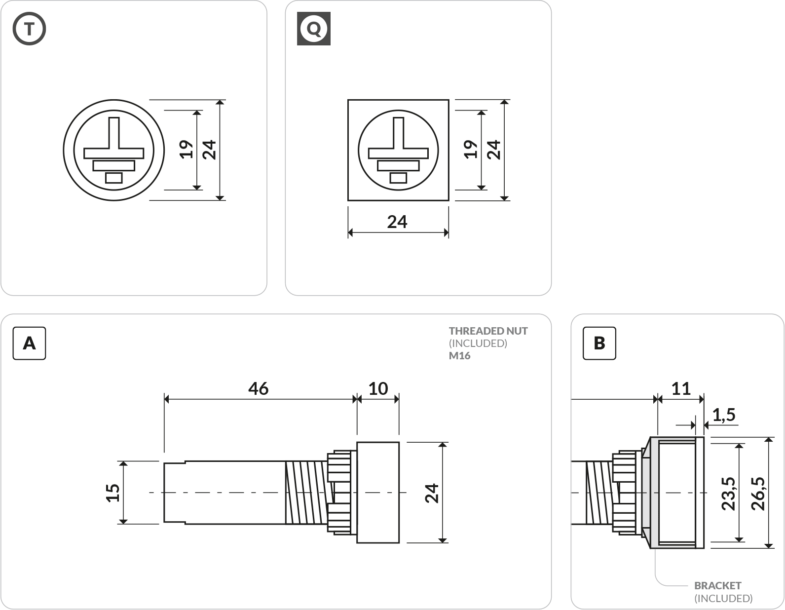 Dimensioni